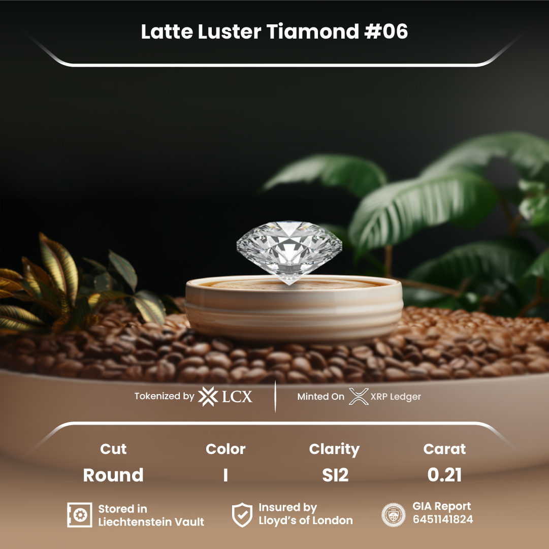 Latte Luster Tiamond #06